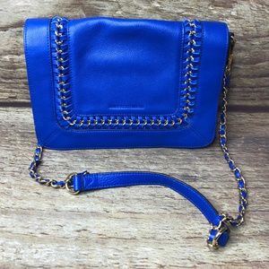 Aimee Kestenberg Shoulder Bag Blue Handbag Purse